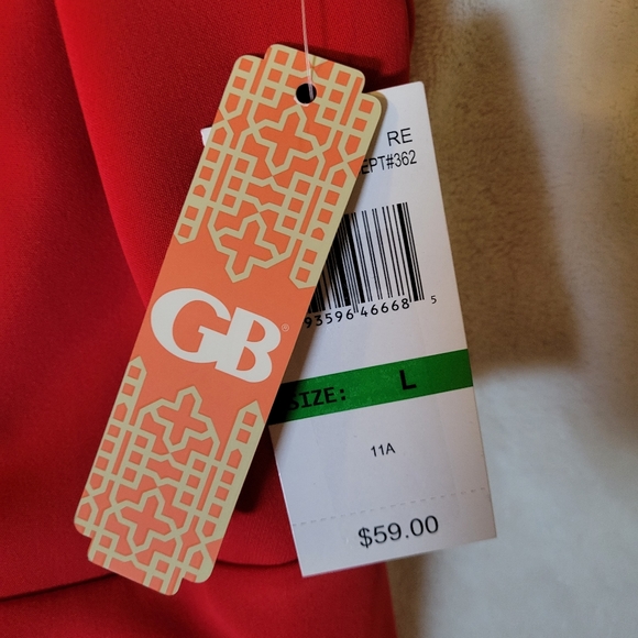 GianniBini party dress, size Large, Red - Picture 2 of 2